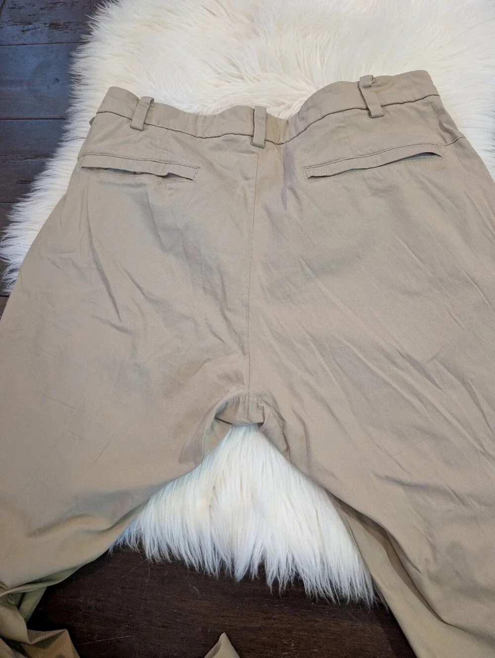 Lululemon Commission Pant Classic Artifact Khaki M5440S Size 34 33